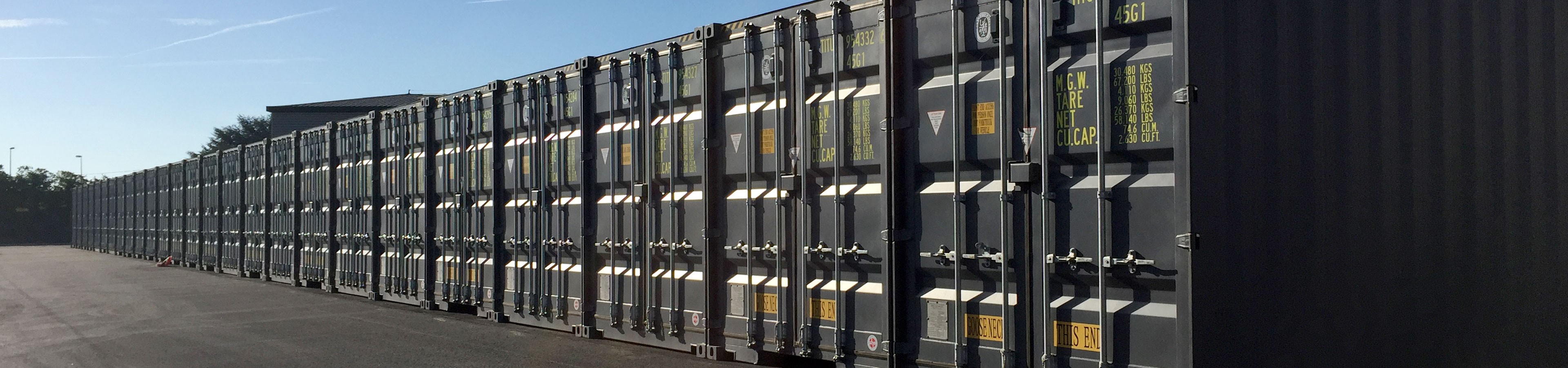 Container Double Porte - Avec Des Portes Aux Deux Extremites