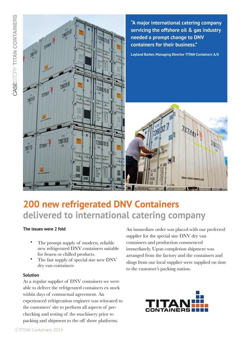 200 nye DNV containere