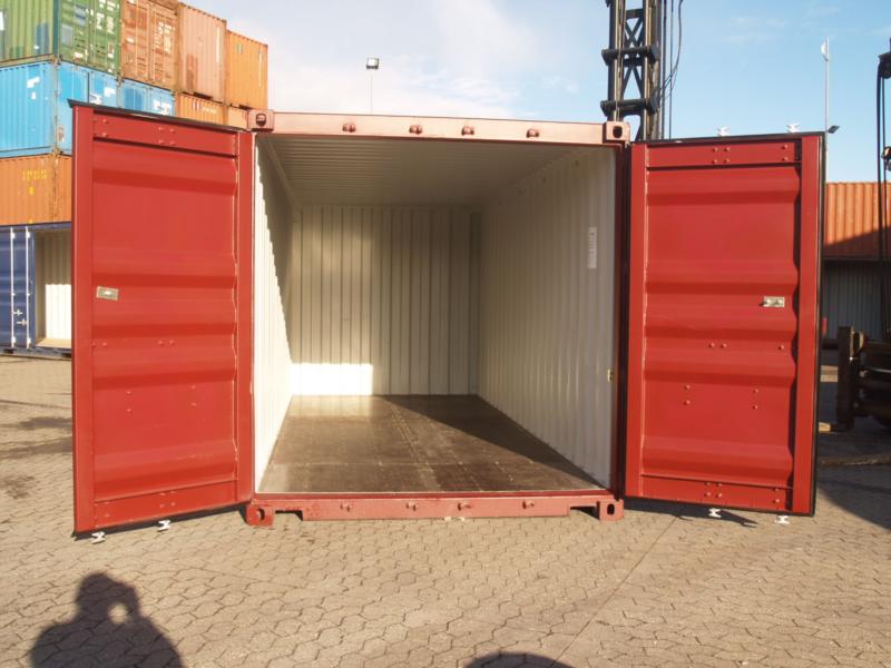 Container padrão novo de 20' pés depois de uso 1-way