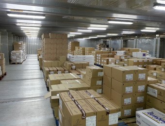 <h3>20'/40' - 6/12m<br>270 m² Køle-, fryse rum indvendig</h3>