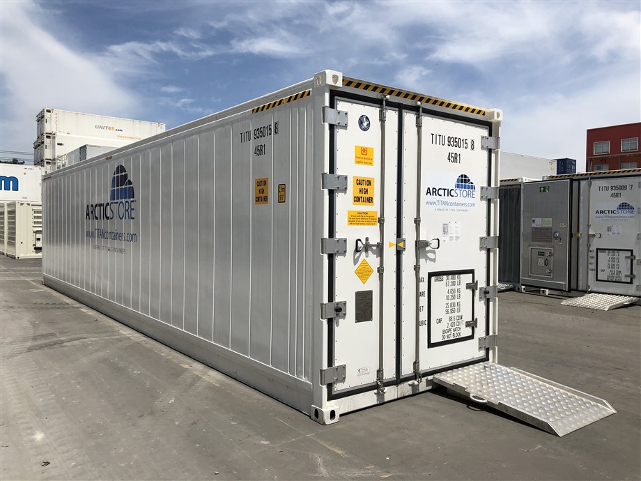 Location containers frigorifiques Chambres froides mobiles