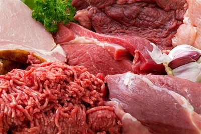  fersk eller forarbejdet kød, herunder svinekød, oksekød, lam, fjerkræ