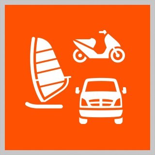 STORE LARGE ITEMSIncluding motorcycles and cars
