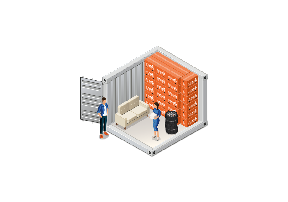 10' CONTAINER (71 FT2)
Imperial 8' x 8'6 x 10'
Metric 2.40 x 2.35 x 3.00