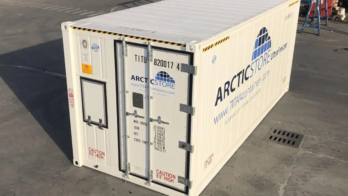 20ft Arctic UltraFreezer - Freezer Container for Hire