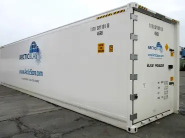 ArcticBlast Cold Storage - Rapid Chilling Refrigerated Containers for Hire