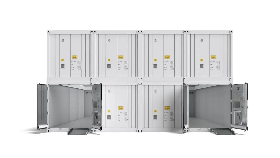 Arctic MegaStore high-capacity modular cold storage solution by Titan Containers