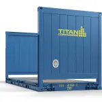 Flat Rack Containers for Hire - Rent at the Best Prices