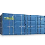 Open Sided Containers for Hire | Rent Side Door Units