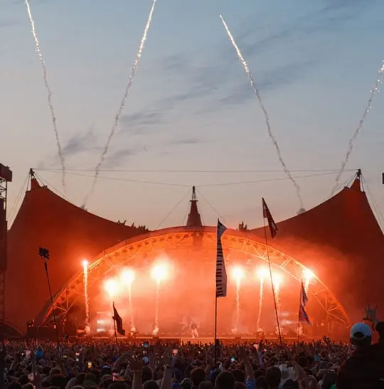 Roskilde Festival – Cold Storage. Refrigerated Containers