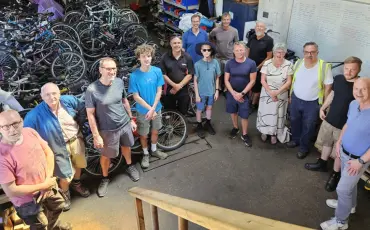 TITAN Containers donates a 40ft unit to Prodigal Bikes