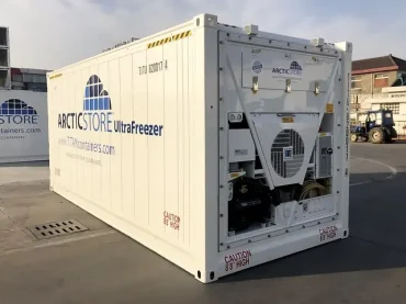 Arctic Ultrafreezer Cold Storage Ultra-Low Temperatures Refrigerated Containers for Hire