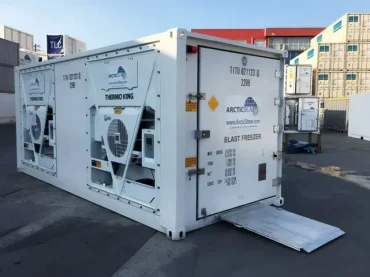 ArcticBlast Cold Storage Rapid Chilling Refrigerated Containers for Hire