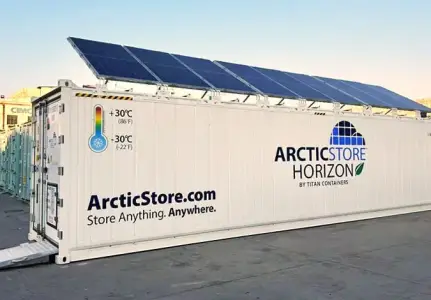 Energy Efficient Refrigerated Containers ArcticStore Horizon