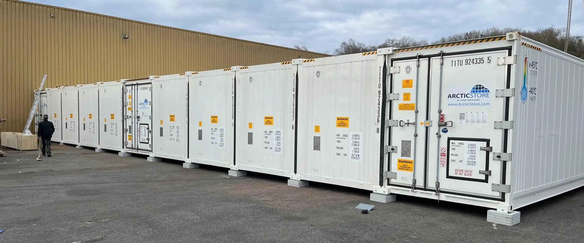 Modular Cold Storage for 400+ Supermarkets