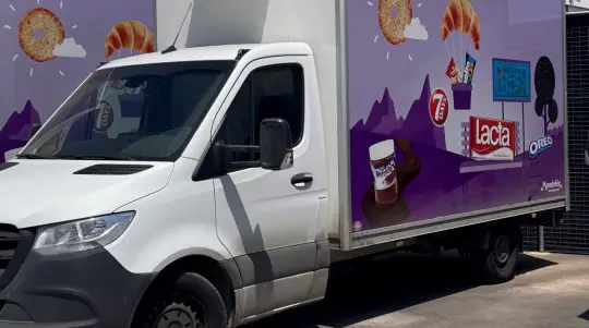 Food distribution cold storage using TITAN ArcticStore refrigerated containers